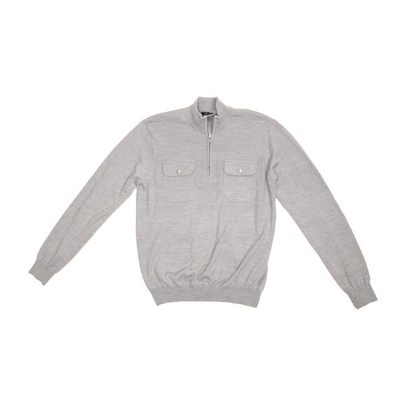 Michael Kors Other - Michael Kors Men Quarter Zip Sweater Gray Size L 5680